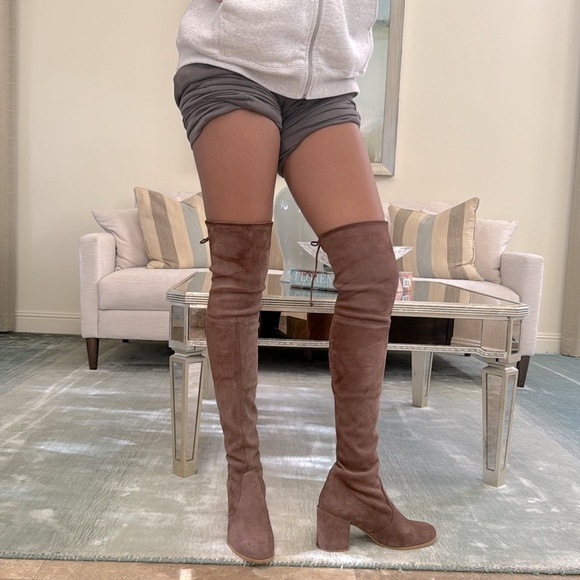 Stuart Weitzmen over-knee boots Suede - Picture 9 of 9